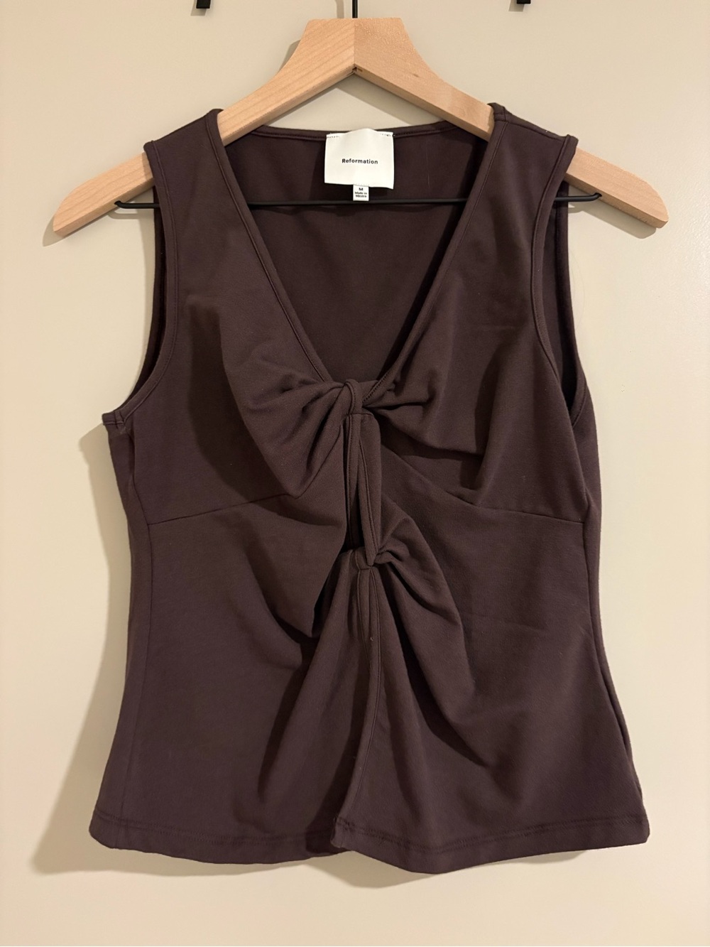 Reformation Tefi Knit Top